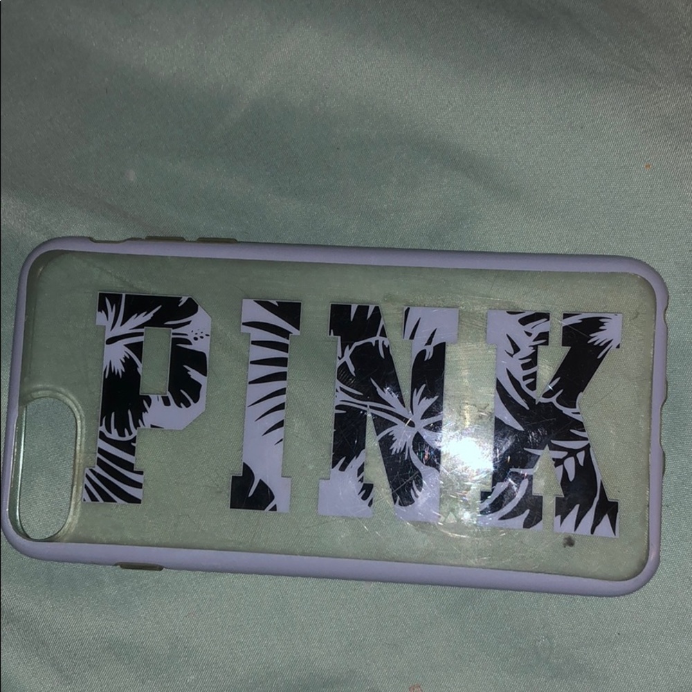 victorias secrect pink iphone 7/8 plus phone case.